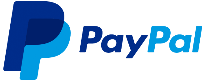 Logo de Paypal bleu foncé et bleu pâle